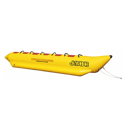 Буксируемый водный аттракцион банан Jobe Aqua Rider 6P, Кол-во мест: 6, 6 мягких ручек, Безопасность на воде: