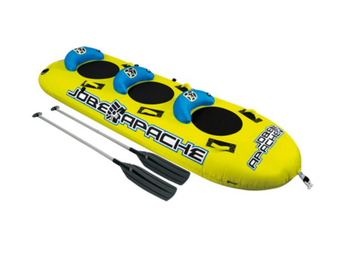 Буксируемый водный аттракцион Jobe Apache 3P, Кол-во мест: 3, 6 мягких ручек из EVA, Безопасность на воде: Да,
