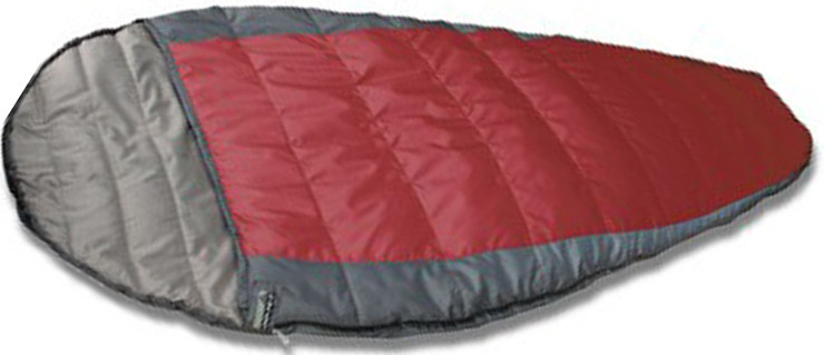 Спальный мешок трекинговый, кемпинговый High Peak ELLIPSE 250M, Форм-фактор: Кокон, Мест: 1, t°(комфорта): +6°