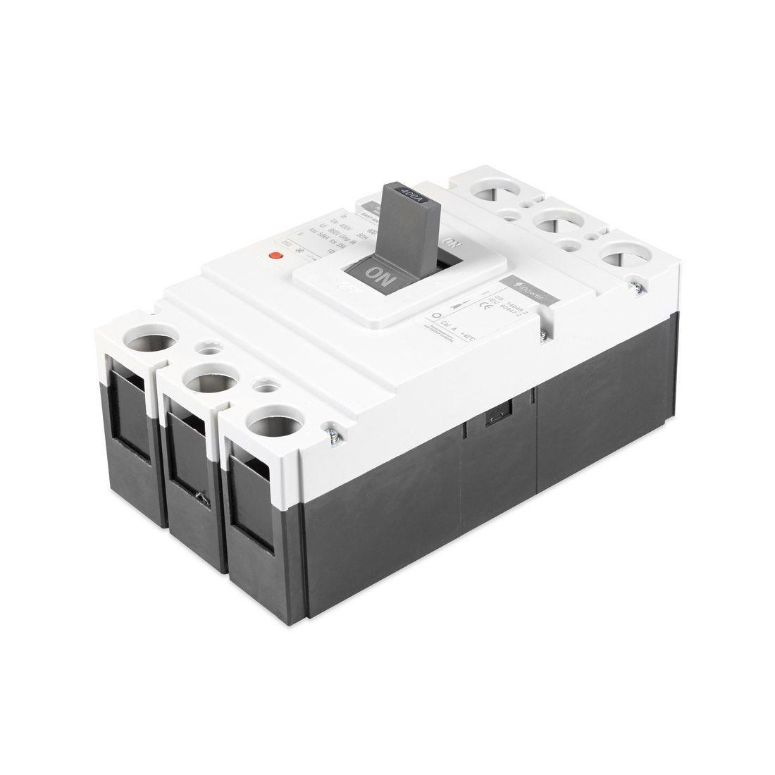 Автоматический выключатель установочный iPower ВА57-400 3P 400А, 380/660 В, Кол-во полюсов: 3, Предел отключен