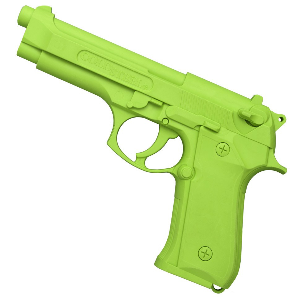 Пистолет тренировочный Cold Steel Model 92 Rubber Training, Общая длина: 215 мм мм, Толщина лезвия: 2,5 см, Ма