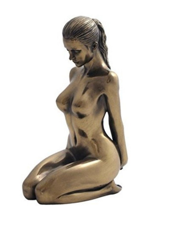 Статуэтка декоративная Veronese Design Artistic Nudes WU75815A1, Высота: 150 мм, Материал: Бронза