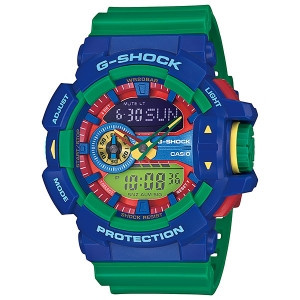 Часы электронные наручные мужские Casio G-SHOCK GA-400-2AER, Механизм: Кварц, Браслет: Ремешок из полимерного