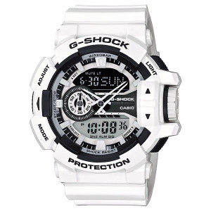 Часы электронные наручные мужские Casio G-SHOCK GA-400-7A, Механизм: Кварц, Браслет: Ремешок из полимерного ма