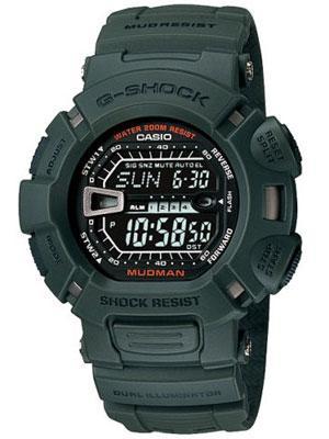 Часы электронные наручные мужские Casio G-SHOCK G-9000-3VDR, Механизм: Кварц, Браслет: Ремешок из полимерного