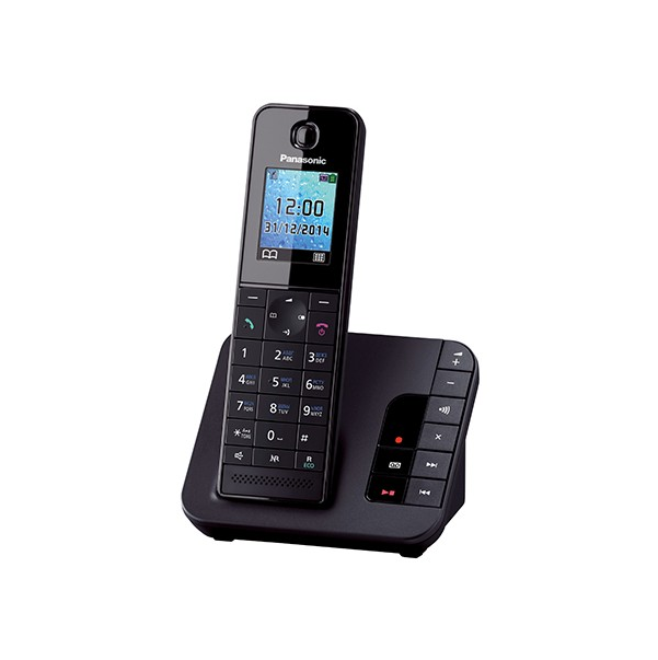 Радиотелефон DECT Panasonic KX-TGH220 UAB, 200 контактов, АОН: Есть, Ресурс: Время зарядки - до 7 ч; емкость -