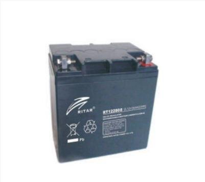 Батарея необслуживаемая (аккумулятор) Ritar RT12280S (12V 28 Ah), Емкость аккумулятора: 28 Ah, Разъемы: F7/F11