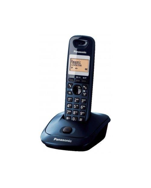 Радиотелефон DECT Panasonic KX-TG2511 CAT, 50 контактов, АОН: Есть, Ресурс: 550 мАч, время зарядки - до 7 ч, Р