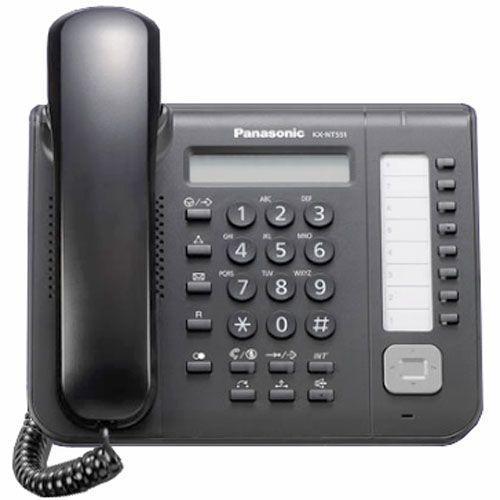 Системный телефон цифровой Panasonic KX-NT551, Цвет: Белый