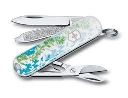Нож складной карманный Victorinox Breeze of Nature, Функционал: Туризм, Кол-во функций: 7 в 1, Цвет: Разноцвет