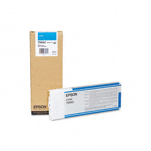 Картридж Epson C13T606200 (№T6062), Объем: 220 мл, Цвет: Голубой, Совместимость: Stylus Pro 4800, 4880