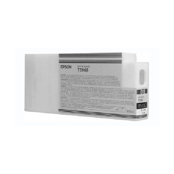 Картридж Epson C13T596800 (№T5968), Объем: 350 мл, Цвет: Чёрный матовый, Совместимость: Stylus Pro 7700, 7890,