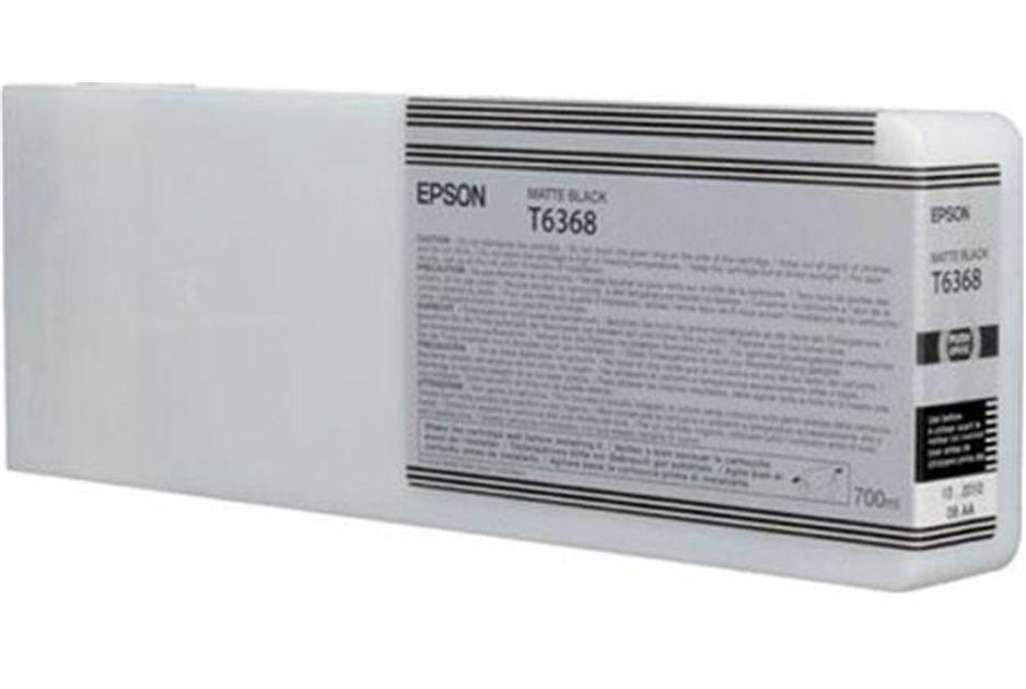Картридж Epson C13T636800 (№T6368), Объем: 700 мл, Цвет: Чёрный матовый, Совместимость: Stylus Pro 7700, 7890,