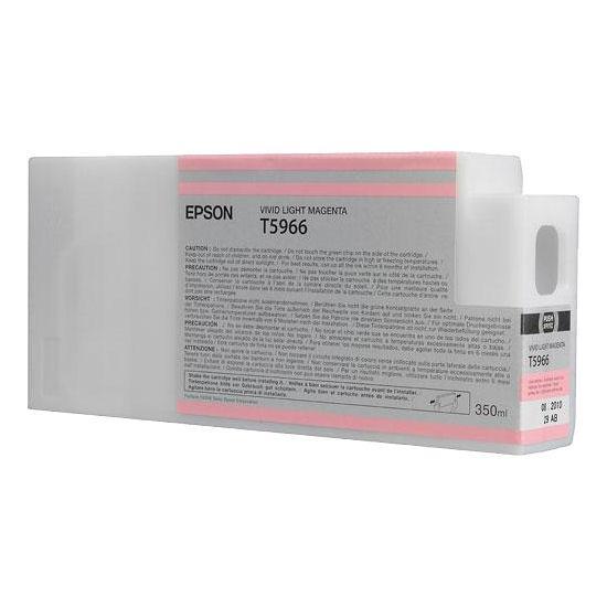 Картридж Epson C13T596600 (№T5966), Объем: 350 мл, Цвет: Светло-пурпурный, Совместимость: Stylus Pro 7700, 789