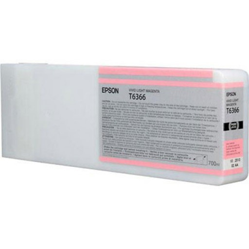 Картридж Epson C13T636600 (№T6366), Объем: 700 мл, Цвет: Светло-пурпурный, Совместимость: Stylus Pro 7700, 789