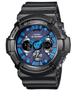 Часы электронные наручные мужские Casio G-SHOCK GA-200SH-1ADR, Механизм: Кварц, Браслет: Ремешок из полимерног