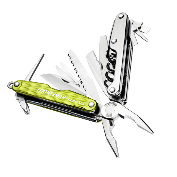 Мультитул карманный Leatherman Joice XE6, Кол-во функций: 18 в 1, Цвет: Салатовый, (XE6LGb)
