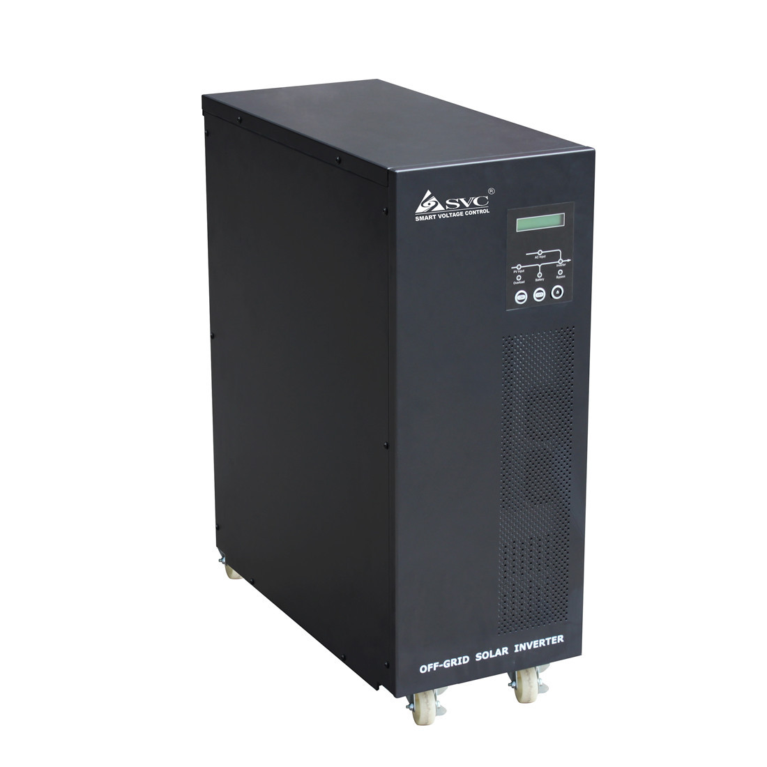 Инвертор SPV SPV-L-6000, Мощность нагрузки: 6 кВА, Питание: 220 В, 50 Гц, Выход: 220 В, Клемма, Чёрный