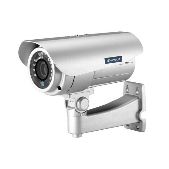 Камера IP цилиндрическая Surveon CAM3371, Разрешение: 2 Mpi dpi, Тип объектива: автофокус f=3 - 9 мм, Цвет: Бе