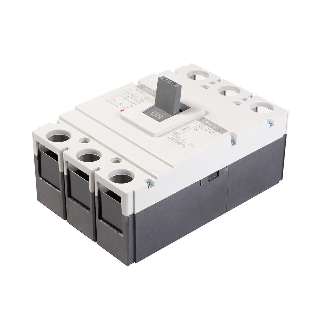 Автоматический выключатель установочный iPower ВА57-630 3P 500А, 380/660 В, Кол-во полюсов: 3, Предел отключен