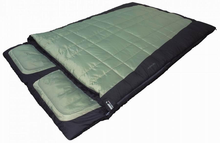 Спальный мешок кемпинговый High Peak Twin Forester, Форм-фактор: Прямоугольный, Мест: 2, t°(комфорта): +2°С--5