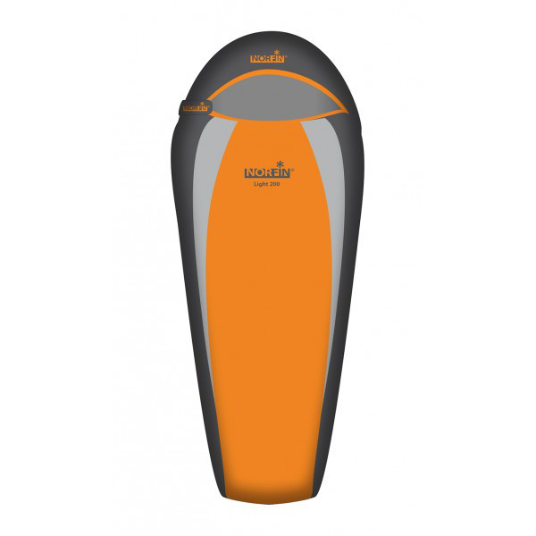 Спальный мешок трекинговый Norfin Light 200 Sport, Форм-фактор: Кокон, Мест: 1, Молния слева, t°(комфорта): +
