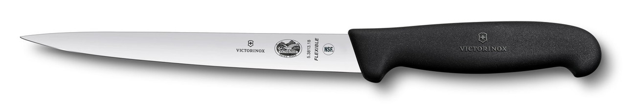 Нож для рыбы Victorinox Fish Filleting Knife, Длина клинка: 180 мм, Материал клинка: Нержавеющая сталь, Матери