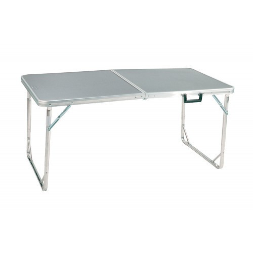 Стол складной Coleman Folding 8, Материал: Алюминий, прочный пластик, 80 кг, Цвет: Серебристый, Упаковка: Розн