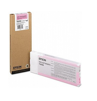 Картридж Epson C13T606600 (№Т 6066), Объем: 220 мл, Копий ( ISO 19752): 700, Цвет: Светло-пурпурный, Совместим