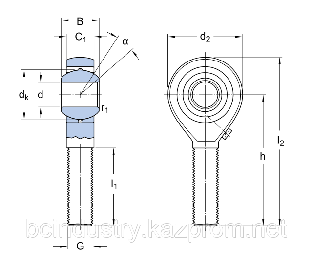 SALKAC 10M подшипник SKF
