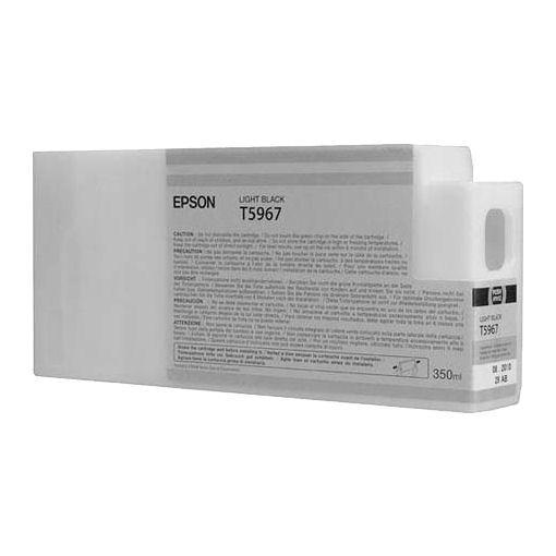 Картридж Epson C13T596700 (№T5967), Объем: 350 мл, Цвет: Серый, Совместимость: Stylus Pro 7700, 7890, 7900, 97