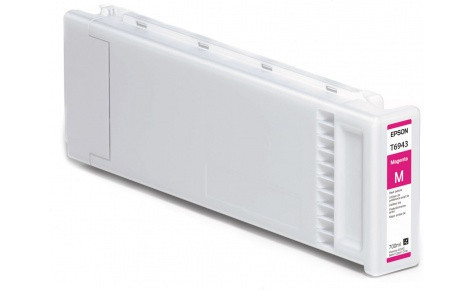 Картридж Epson C13T694300 (№T6943), Объем: 700 мл, Цвет: Пурпурный, Совместимость: SureColor SC-T3000, SC-T320