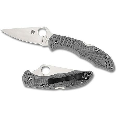 Нож складной Spyderco Delica 4 Lightweight Flat Ground , Общая длина: 182 мм, Толщина лезвия: 2,5 мм, Длина кл