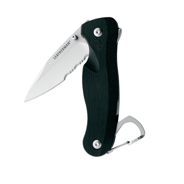 Нож складной Leatherman Crater C33LX, Заточка: Серрейтор, Кол-во функций: 2 в 1, Цвет: Серебристый, (C33LX)