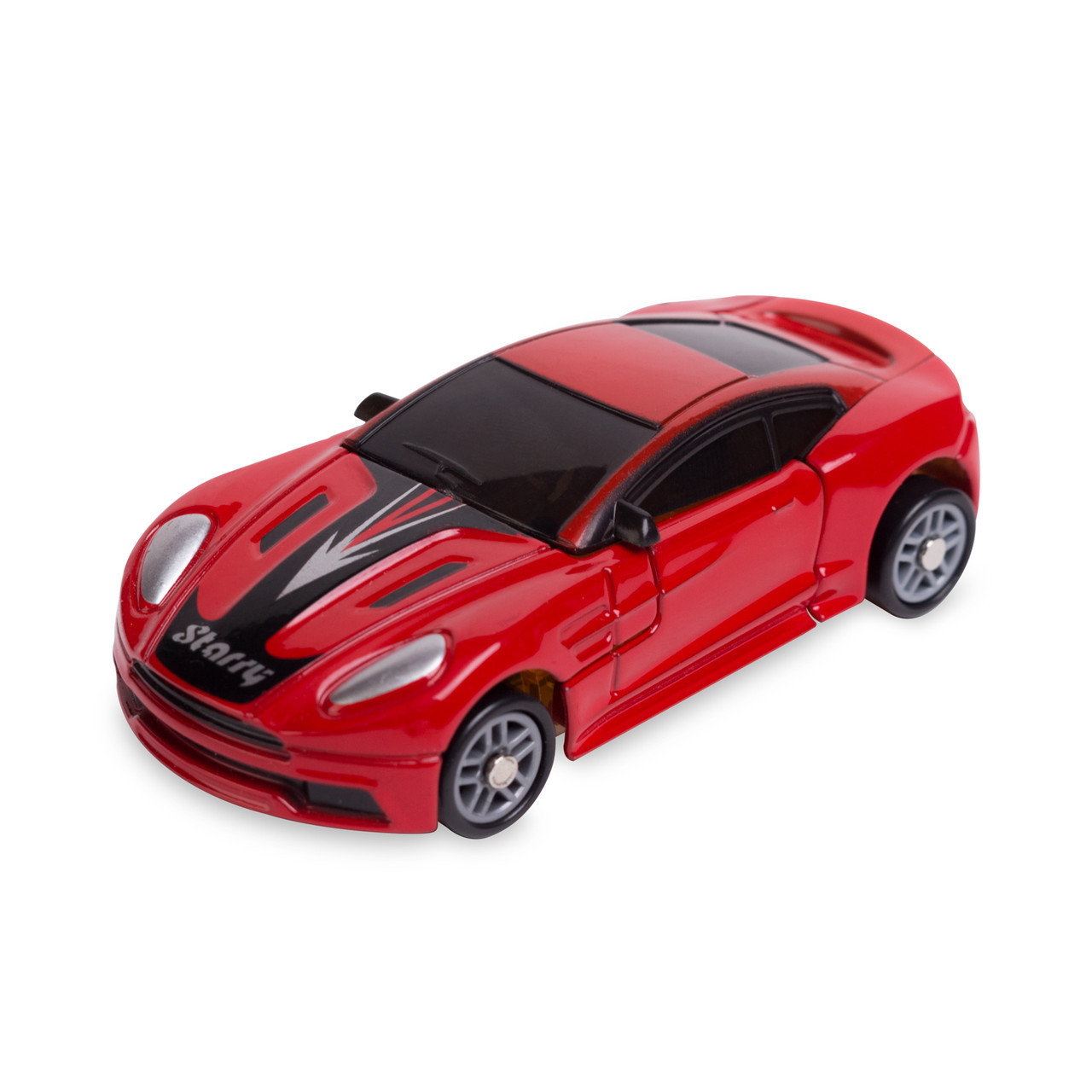 Игрушка трансформер Rastar RS Transformable car S, Трансформации: Робот, автомобиль, Цвет: Красный, (66220RG)