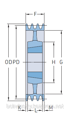 PHP 5SPA200TB   шкив SKF