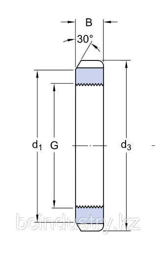 KM 18 стопорная гайка SKF - фото 1 - id-p63243819