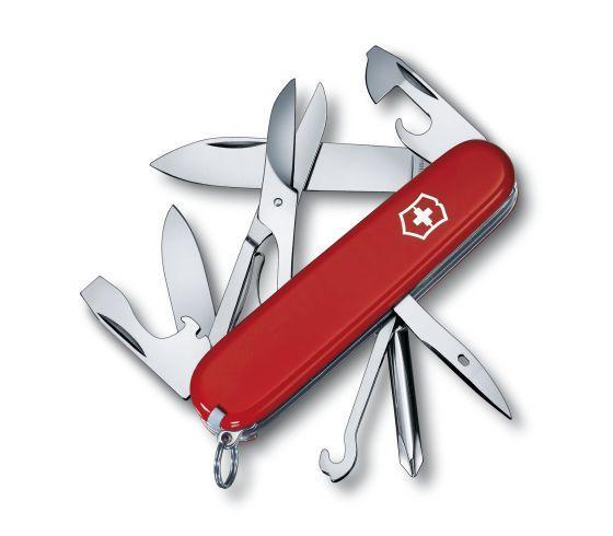 Нож складной офицерский Victorinox Super Tinker, Кол-во функций: 14 в 1, Цвет: Красный, (1.4703)