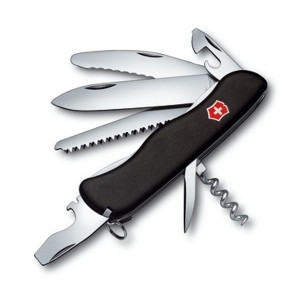 Нож складной солдатский Victorinox Jammaster, Кол-во функций: 15 в 1, Цвет: Чёрный, (0.8483.3)