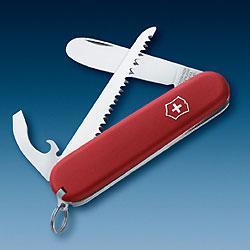 Нож складной офицерский Victorinox EcoLine My First Victorinox, Функционал: Туризм, Кол-во функций: 9 в 1, Цве