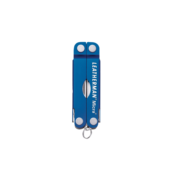 Мультитул брелок Leatherman Micra, Кол-во функций: 10 в 1, Цвет: Синий, (MICRA)