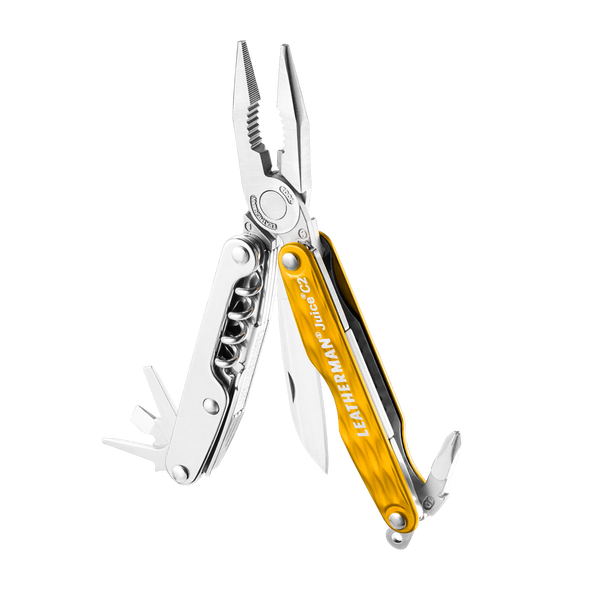 Мультитул карманный Leatherman Joice C2, Кол-во функций: 12 в 1, Цвет: Жёлтый, (JС2)