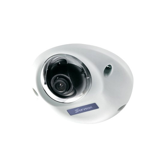 Камера IP купольная Surveon CAM1320, Разрешение: 2 Mpi dpi, Тип объектива: фиксиронанный, f=4.2 мм, Цвет: Беже