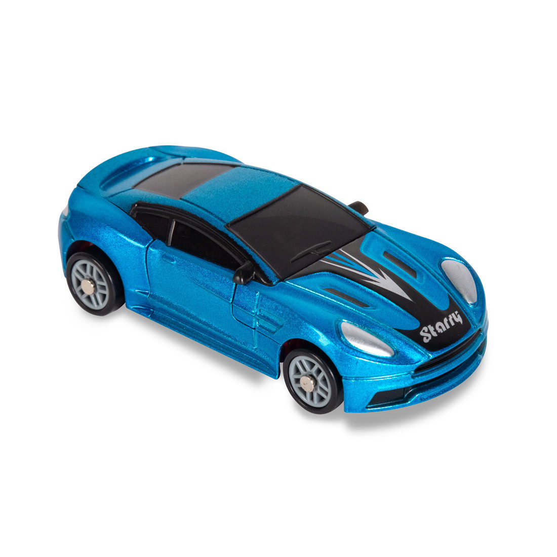 Игрушка трансформер Rastar RS Transformable car S, Трансформации: Робот, автомобиль, Цвет: Синий, (66220B)