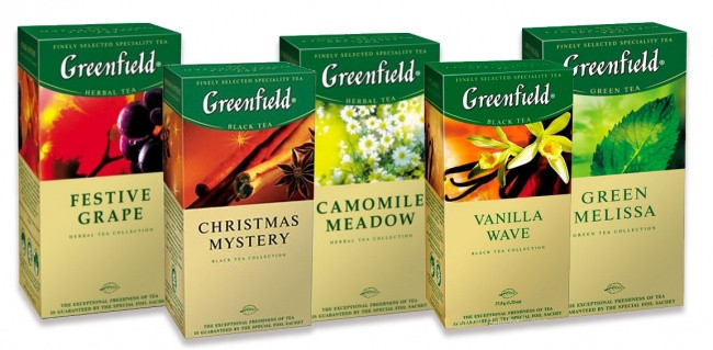 Зелёный чай «Greenfield Flying Dragon» 25 пакетиков
