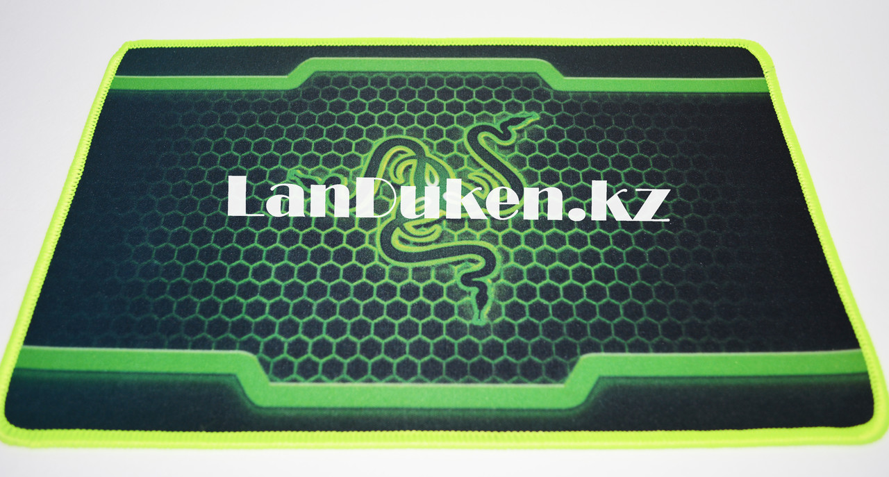 Коврик для мыши прямоугольный Razer Q-3 (зеленый) 320x200mm - фото 4 - id-p64318200