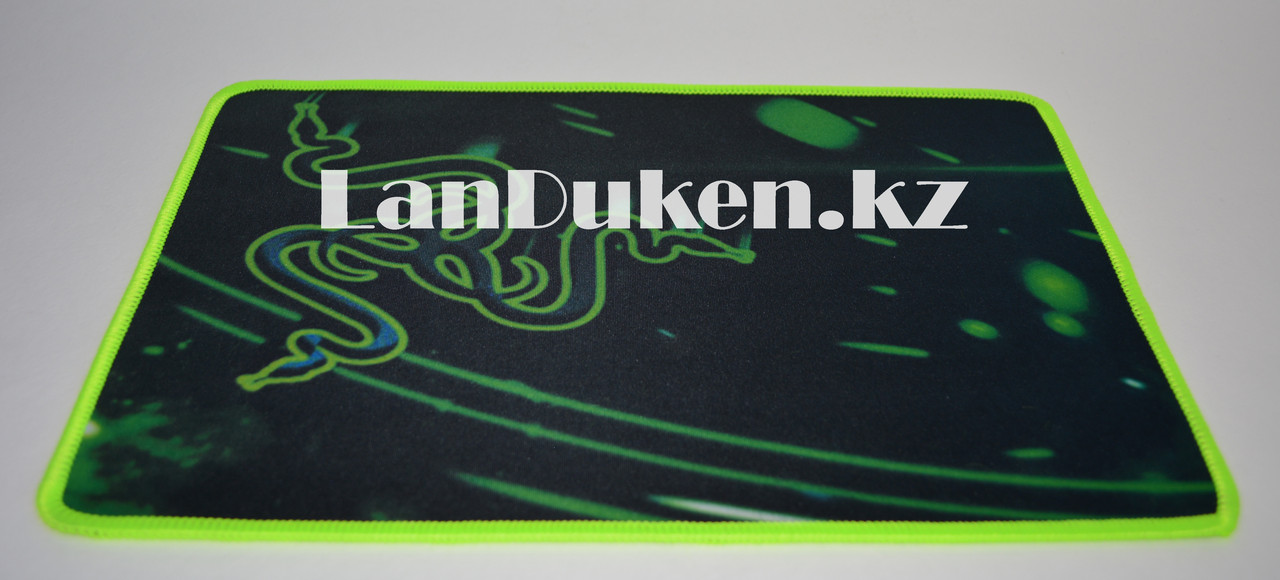 Коврик для мыши прямоугольный Razer Q-3 (темно зеленый) 320x200mm - фото 4 - id-p64318192