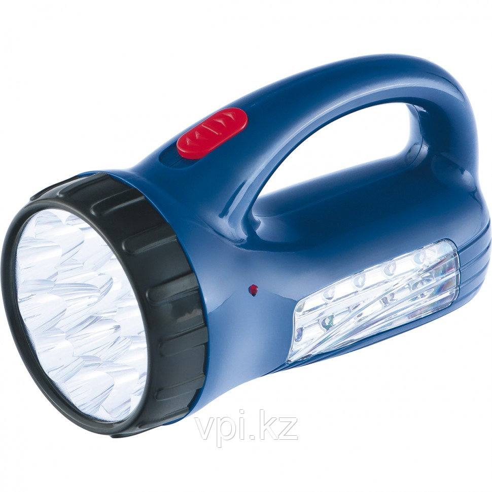 Фонарь поисковый, с подзарядкой от розетки 220 В, 15+10Led, батарея 800мАч, STERN