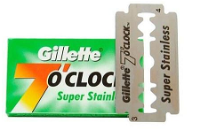Gillette 7 O'Clock Superior Stainless (лезвия 5 штук)