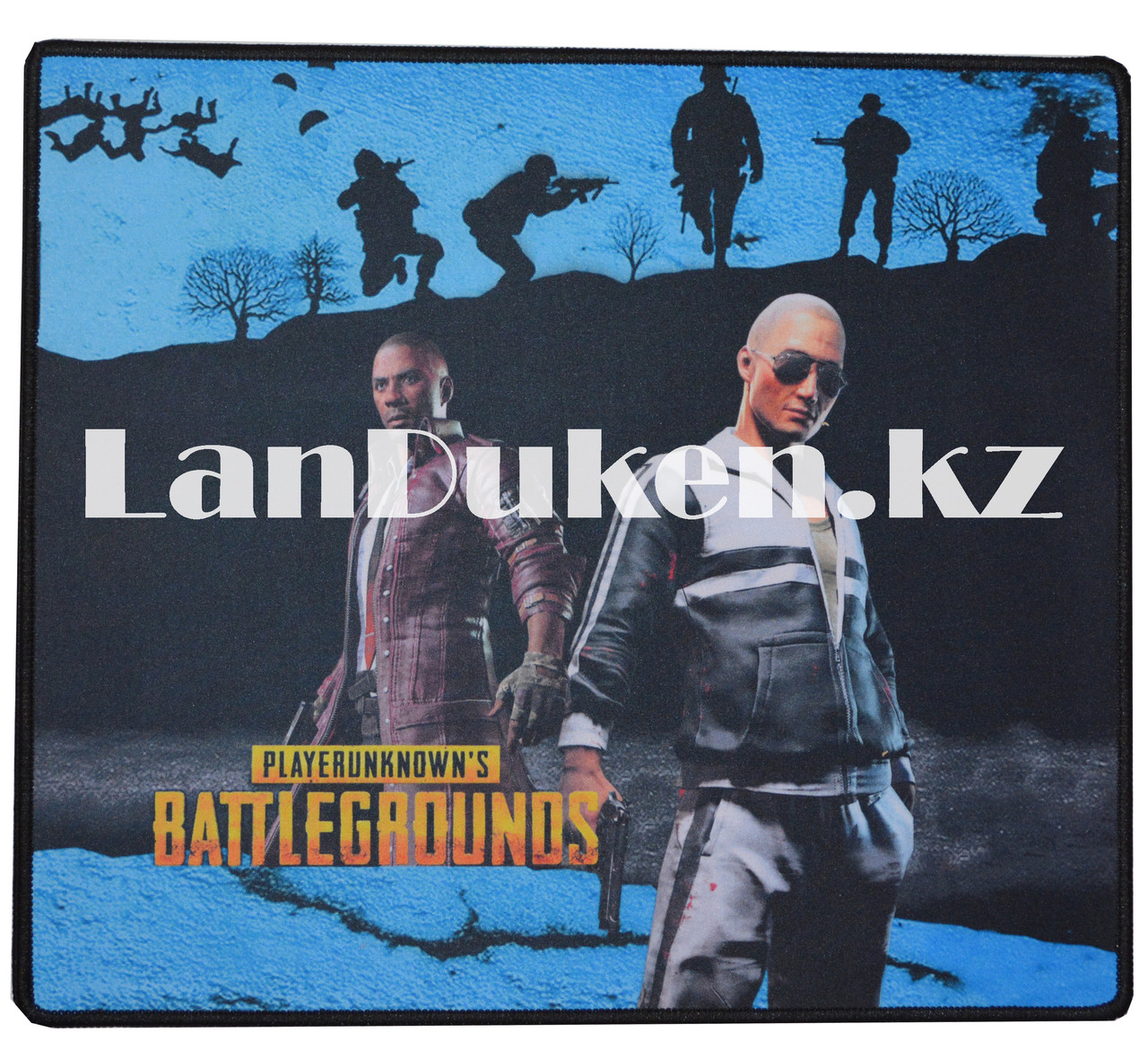 Коврик для мыши G-6 PlayerUnknown’s Battlegrounds (синий) большой прямоугольный 400x350mm